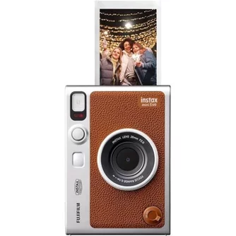 Aparat foto instant Fujifilm Instax Mini Evo Brown