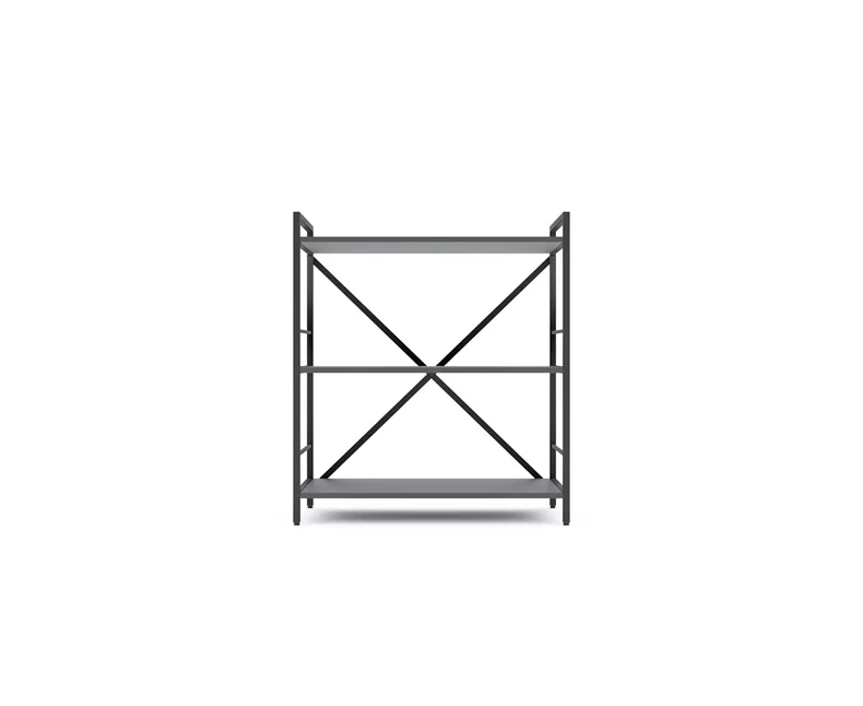 Image Raft Nex Loft 900x800x400 mm, 3 rafturi, Anthracite