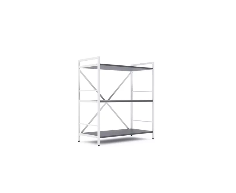 Image Raft Nex Loft 900x800x400 mm, 3 rafturi, White/ Anthracite