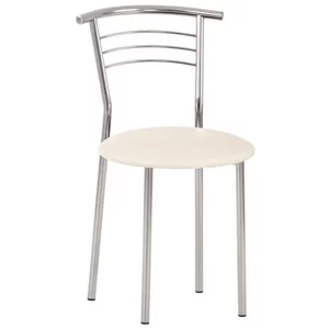 Image Scaun de bucătărie Nowy Styl MARCO chrome V1 White
