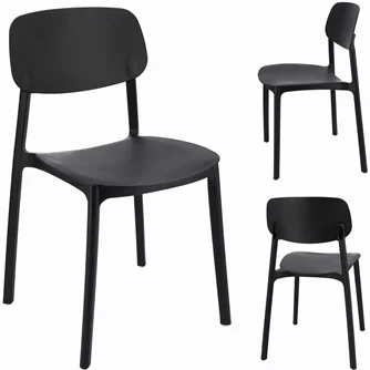 Стул Jumi LARA , Negru