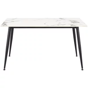 Image Стол HALMAR Emilio 140 White marble
