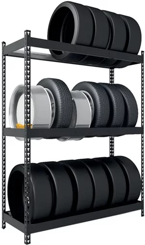 Image Стеллаж для шин Nex Titan 1680х1800х500 mm, Antracit