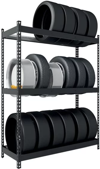Стеллаж для шин Nex Titan 1680х1800х500 mm, Antracit