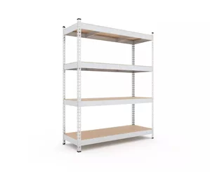 Image Стеллаж Nex Titan 1800x1200x400 mm, 4 полки, оцинкованный