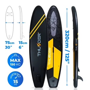 Image Placă SUP-Board gonflabilă THUNDER IPPO (RAVEN)  320cm