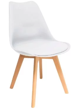 Scaun de bucătărie HALMAR OSLO White