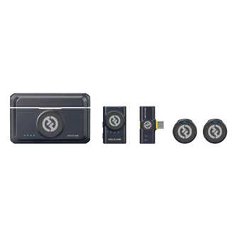 Беспроводной микрофон Hollyland Lark M2 Mini Combo Shine Charcoal