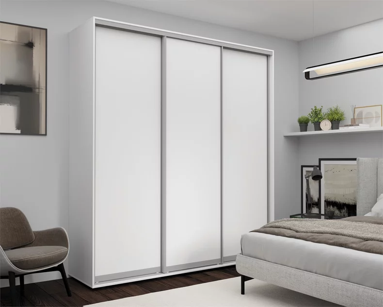 Image Dulap cu uși glisante Nex Home,  220x60x240 cm Alb