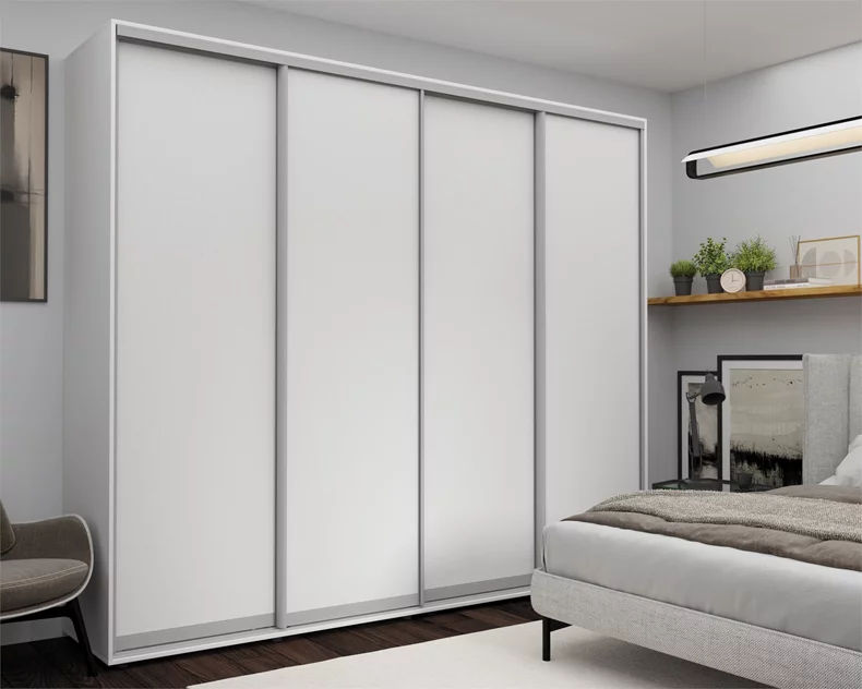 Image Dulap cu uși glisante Nex Home, 280x60x240 cm Alb