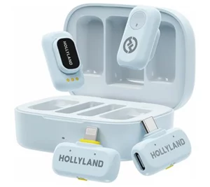 Image Беспроводной микрофон Hollyland Lark A1 Combo Sky Blue