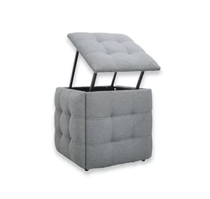 Image Puf Transformer 5 scaune in 1 Nex Home N53, Gray Teddy