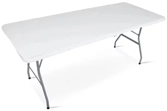 Стол складной Plonos 440000 White/Gray