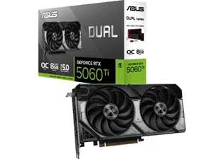 Image Placă video ASUS Dual GeForce RTX 5060 Ti OC Edition 8GB