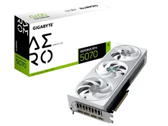Placă video GIGABYTE GeForce RTX 5070 AERO OC 12G White