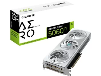 Placă video GIGABYTE GeForce RTX 5060 Ti AERO OC 8G White