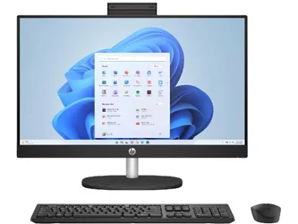 All-in-One PC HP AiO 24-cr0074ci Ryzen 5 7520U 16/512GB Black Free DOS