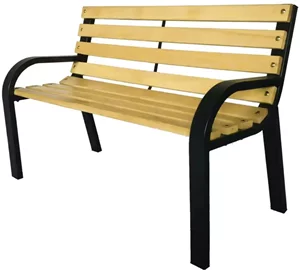 Image Bancă de grădină pentru copii GardenLine Natural/Black