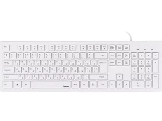 Tastatură Hama KC-200, White, RUS