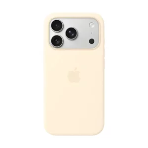 Image Чехол Apple Silicone Case with MagSafe для iPhone 17 Pro — Vanilla