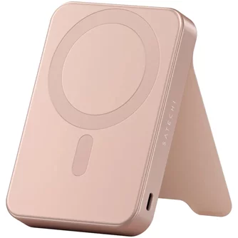 Acumulator extern SATECHI Qi2 10000mAh Desert Rose