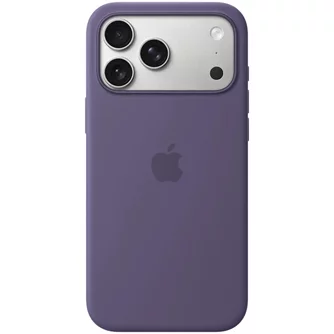 Чехол Apple Silicone with MagSafe для iPhone 17 Pro Max — Purple Fog