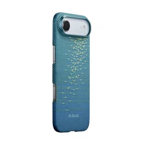 Image Чехол PITAKA Ultra-Slim Aramid для iPhone Air — Lucid Blue