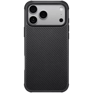 Image Чехол PITAKA Aramid UltraGuard with MagSafe для iPhone 17 Pro — Чёрный/Серый