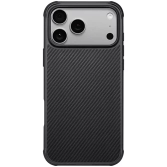 Чехол PITAKA Aramid UltraGuard with MagSafe для iPhone 17 Pro — Чёрный/Серый