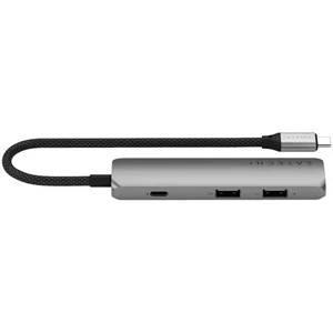 Image Адаптер SATECHI 4-in-1 USB-C Slim Space Grey