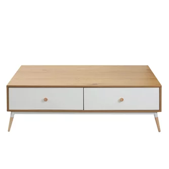 Журнальный столик Marani 120x60x40H Stejar M33 White