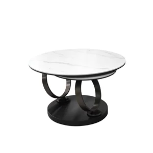Image Masa de cafea Dion Matte White Marble