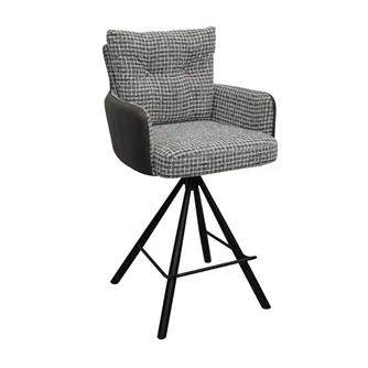 Scaun bar Bar Santo B3048TV Dark Brown