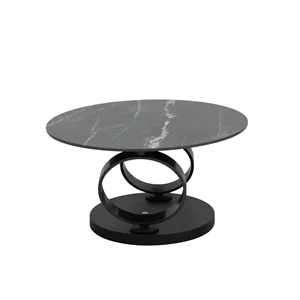 Image Masa de cafea Dion Black + Dark Bronz