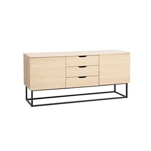 Image Комод Vermont 160x45x75H Oak Black
