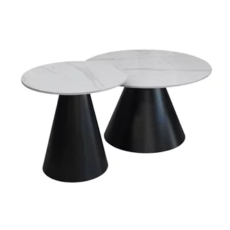 Set Masa cafea Arno D70x40 + D50x46 White