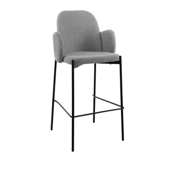 Scaun de bar Cosmo Dark Grey