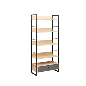 Image Стеллаж Alto 5 полок 70x30x159H Oak  Grey