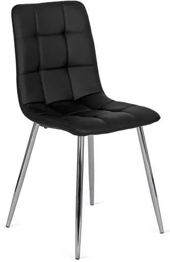 Scaun de bucătărie Mebel Elite Enzo Black/Chrome