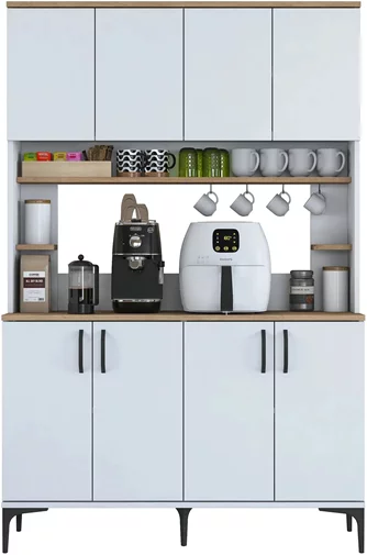 Буфет Mirage Meble JE176 White/Walnut