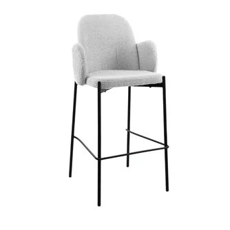Scaun Bar Cosmo Light Grey