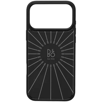Чехол Glass with MagSafe для iPhone 17 Pro Max — Черный антрацит