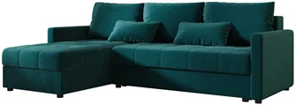 Canapea de colț Space Meble Mos L Itaka 39 Turquoise Dark