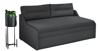 Canapea Modern Melissa 1.6 Alaska 10 Dark Gray