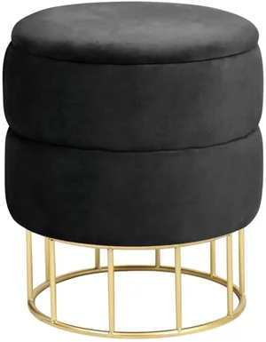 Image Puf Akord Elza Gold/Black