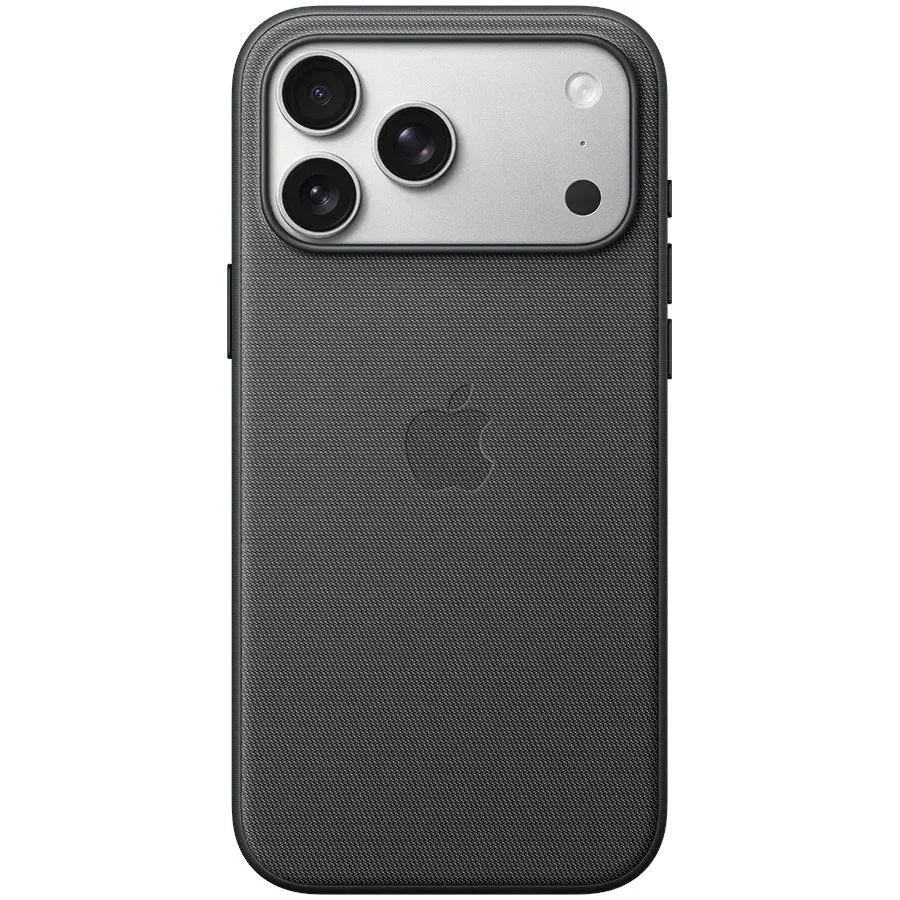 Чехол Apple TechWoven with MagSafe для iPhone 17 Pro Max — Чёрный