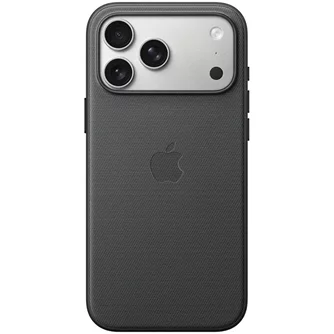 Чехол Apple TechWoven with MagSafe для iPhone 17 Pro Max — Чёрный