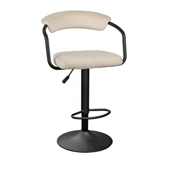 Scaun de bar SB-31 Catifea Camel MQCJ-3-B+Black Leg