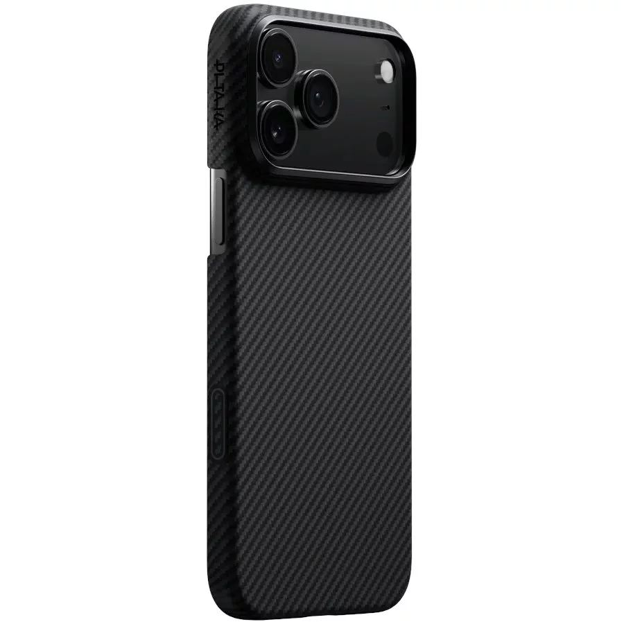 Husa PITAKA Ultra-Slim iPhone 17 Pro Max Black/Grey
