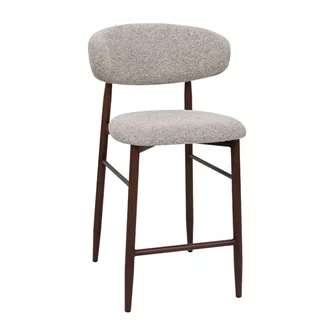 Scaun Meridian Light Brown (OTE Miami 160 Taupe) + Wooden Legs